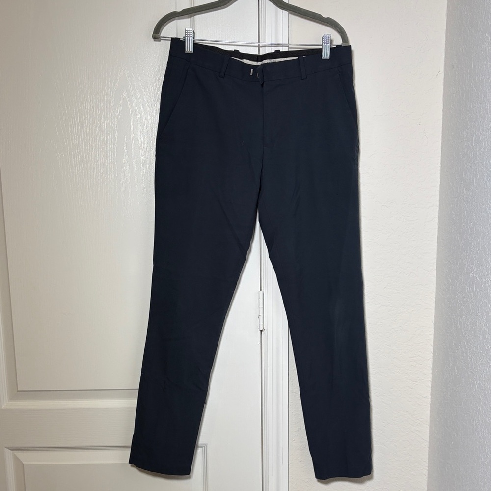 Perry Ellis Men's Dark Gray Dress Pants